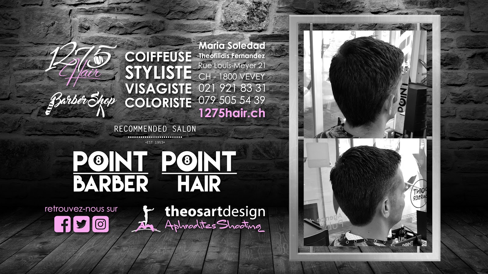 Ambiance du salon 1275 Hair & Barber Shop