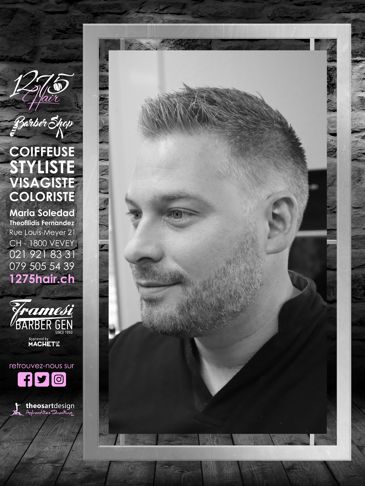 Coupe réalisée chez 1275 Hair & Barber Shop